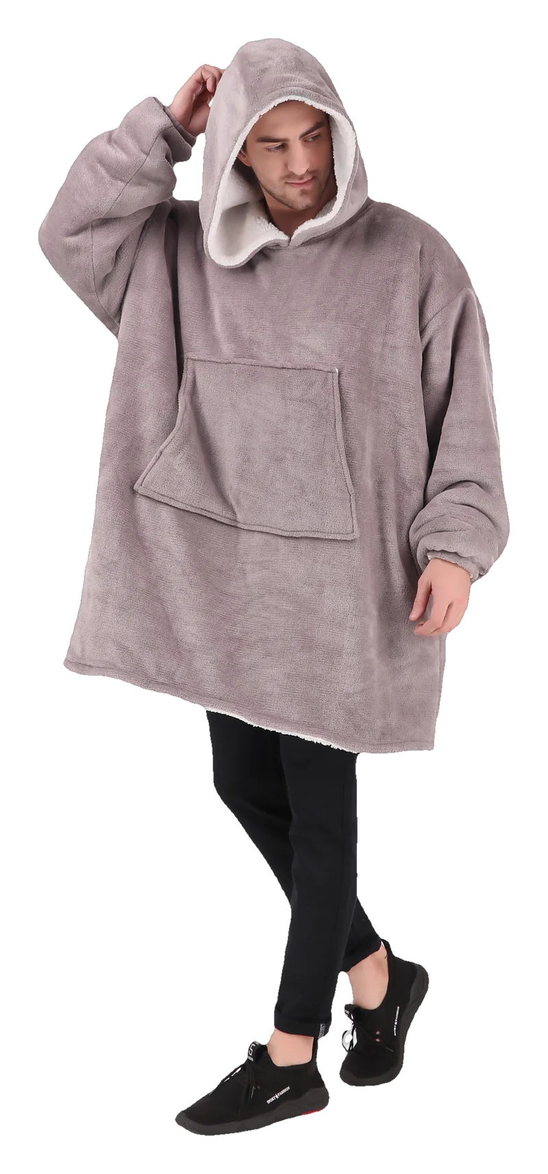 Hugsy hoodie in Grey
